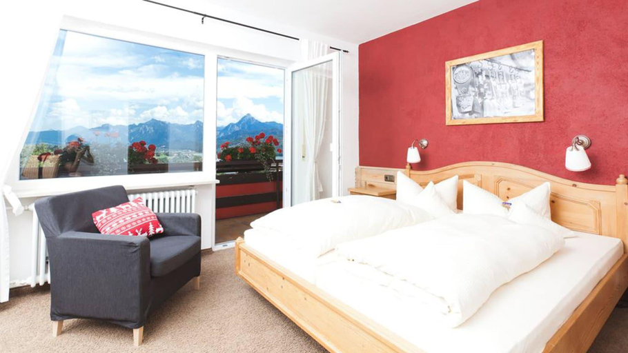Bedroom 3, Hotel Bergruh, Ostallgäu