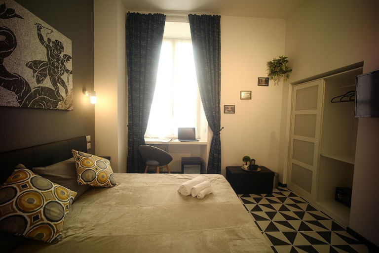 Bedroom 3, Roma Centrale Fidelis, Rome