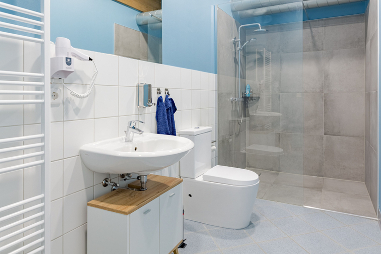 Bathroom 5, Hostel Argenta, Fulda