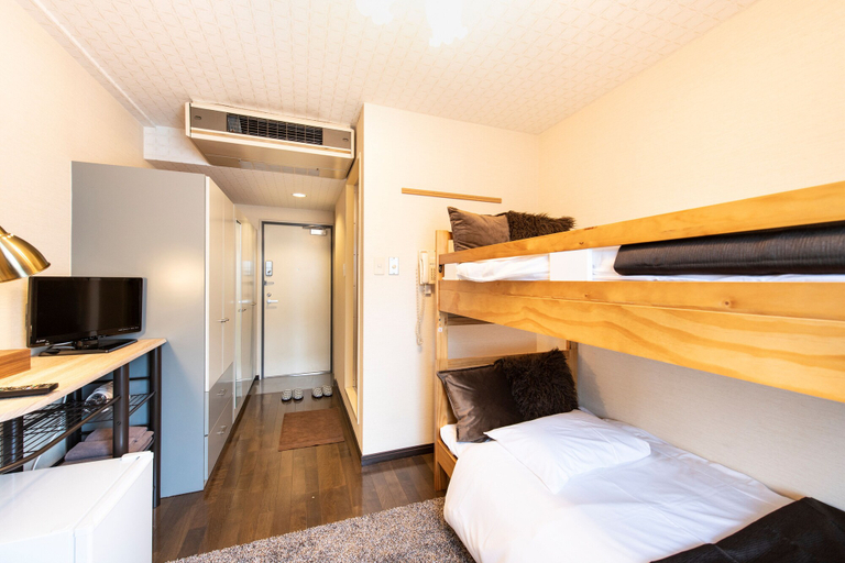 Bedroom 3, Rupo Kenchoguchi Cozy Hotel, Fukuoka