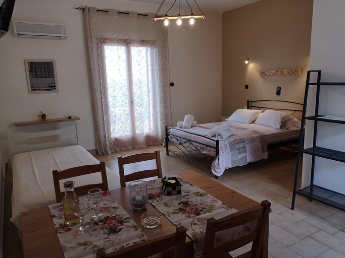 Bedroom 3, Ocean Front Studios, Ionian Islands