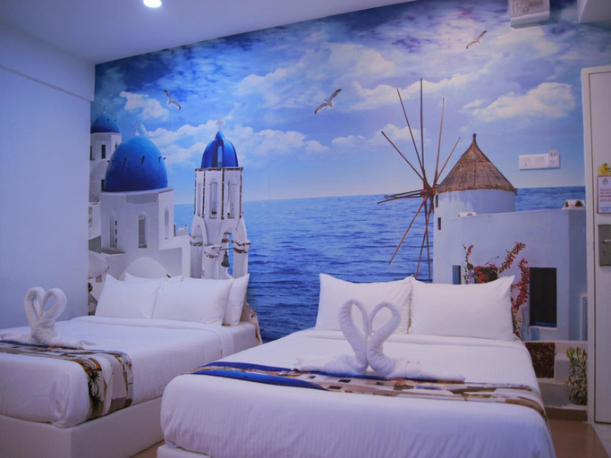 Bedroom 3, Santorini Hotel Melaka, Malacca City