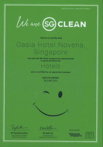 Oasia Hotel Novena, Novena