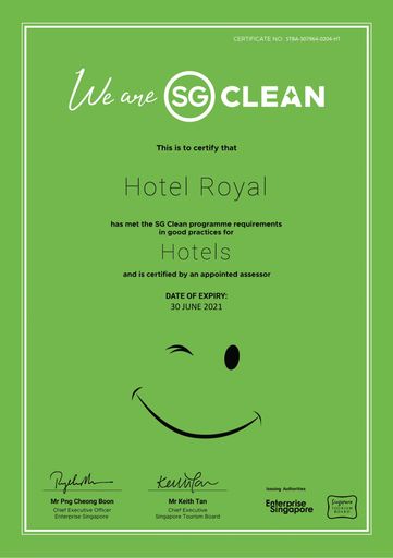 Hotel Royal Singapore, Novena