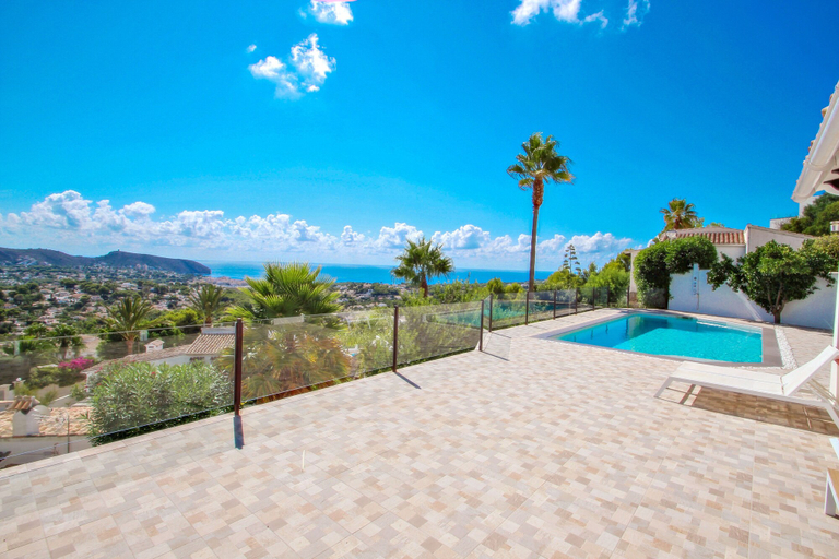 Sport & Beauty 1, Suerte - sea view villa with private pool in Moraira, Alicante