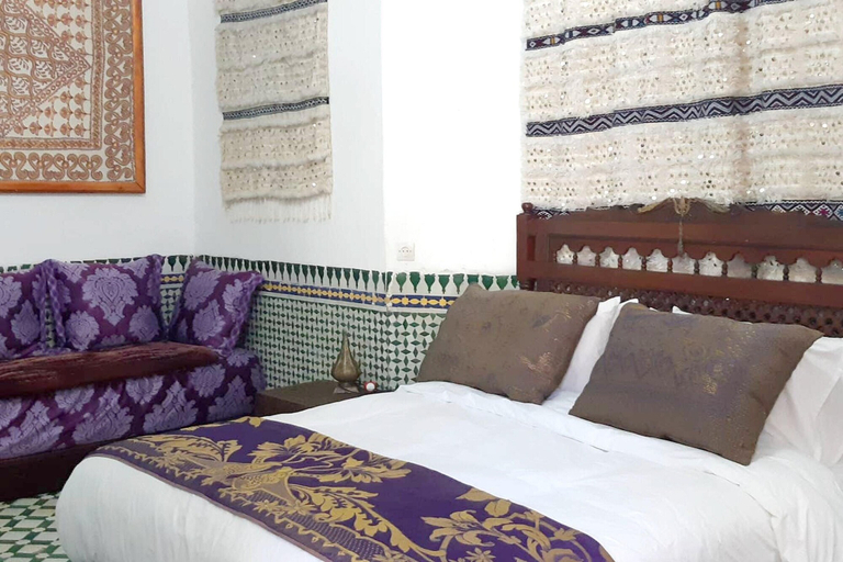 Bedroom 2, Spacious Apartment in Fes with Private Pool, 150 sqm, Fès