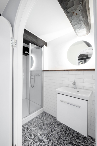 Bathroom, Hotel zum Heidkrug, Lüneburg
