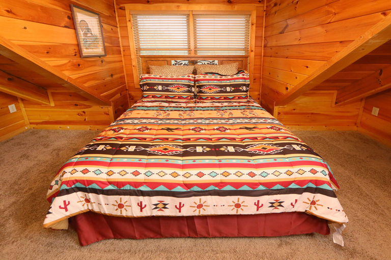 Bedroom 3, Black Bear Hideaway - Five Bedroom Cabin, Sevier