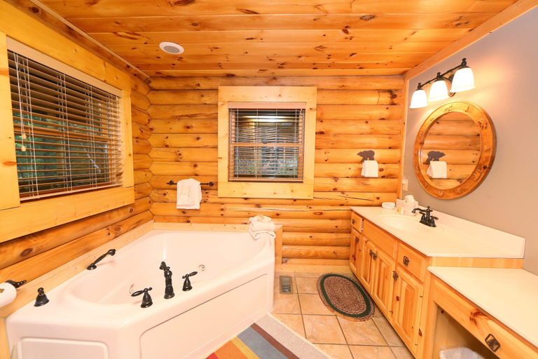 Bathroom, Black Bear Hideaway - Five Bedroom Cabin, Sevier