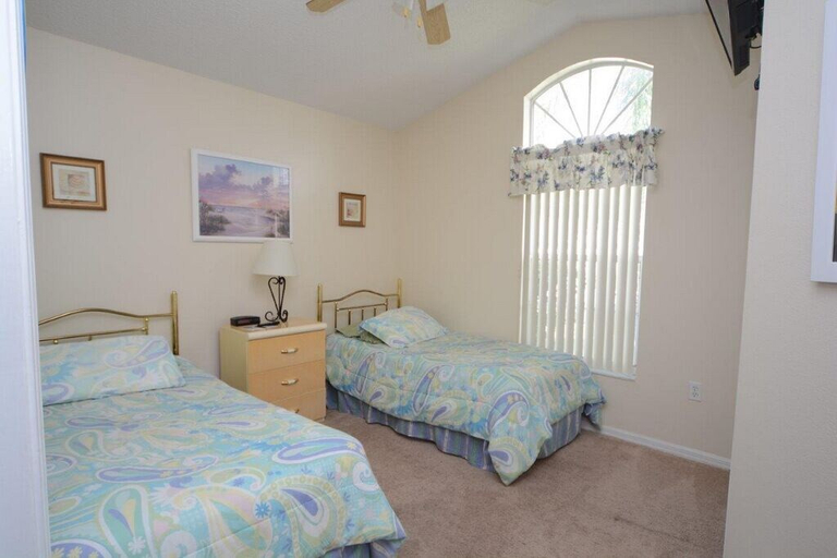 Bedroom 3, 1029 3 Bedroom Pool Home, Eagle Pointe Kissimmee, Osceola