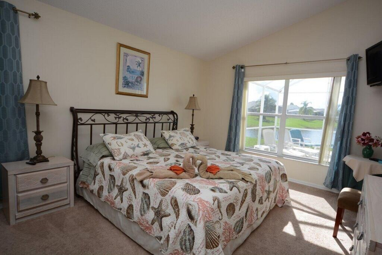 Bedroom 4, 1029 3 Bedroom Pool Home, Eagle Pointe Kissimmee, Osceola