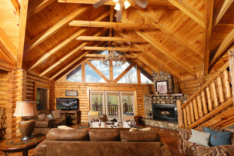 Public Area, Black Bear Hideaway - Five Bedroom Cabin, Sevier