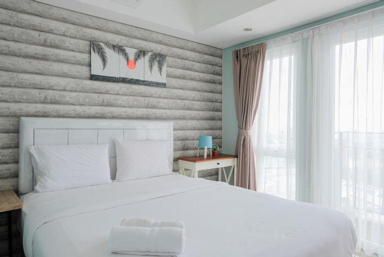 Elegant and Cozy 1BR Apartment at Bintaro Plaza Residence By Travelio, South Tangerang