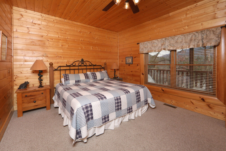 Bedroom 3, Echoes of Eden - Four Bedroom Cabin, Sevier
