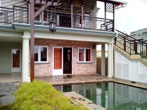 Villa With 4 Bedrooms In Trou-Aux-Biches, With Wonderful City View, Pr,
