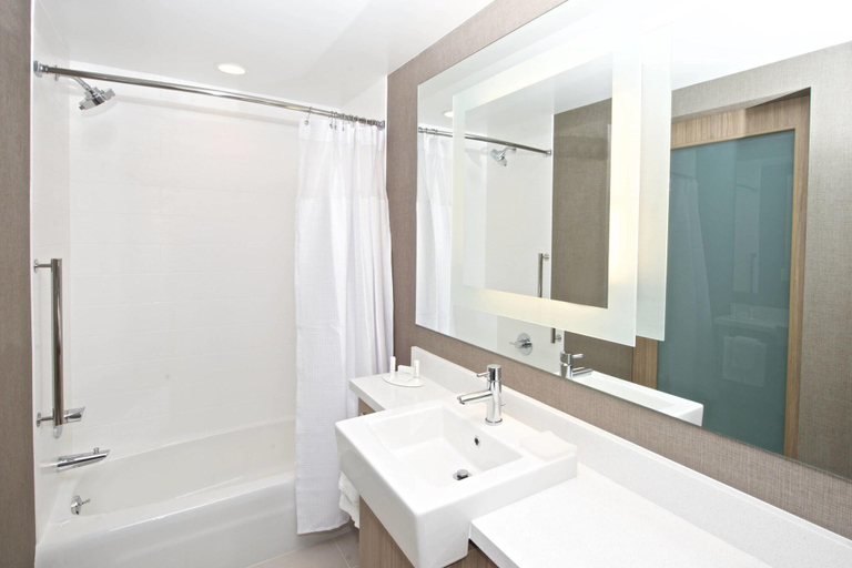 Bathroom 4, SpringHill Suites Seattle Issaquah, King