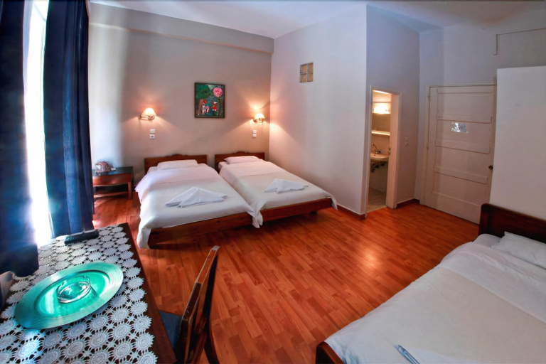 Bedroom 3, Vassilikon Hotel, Peloponnese