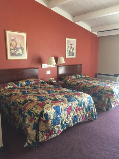Bedroom 1, Knights Inn Hot Springs, Garland