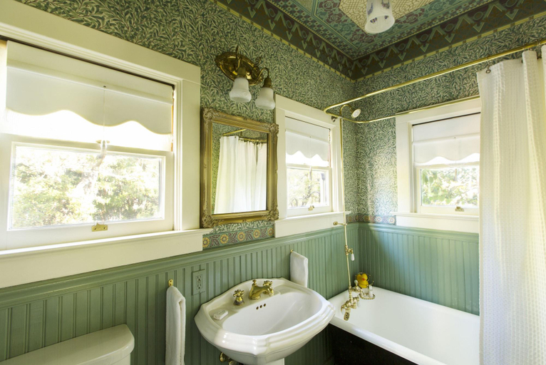 Bathroom 4, Simpson House Inn, Santa Barbara