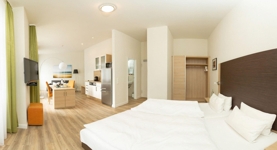Bedroom 5, Apartmenthotel Kaiser Karl (  Self-check-in ), Bonn