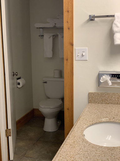 Bathroom 5, The White Buffalo Hotel, Gallatin