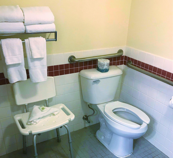 Bathroom 4, Quality Inn, Winnebago