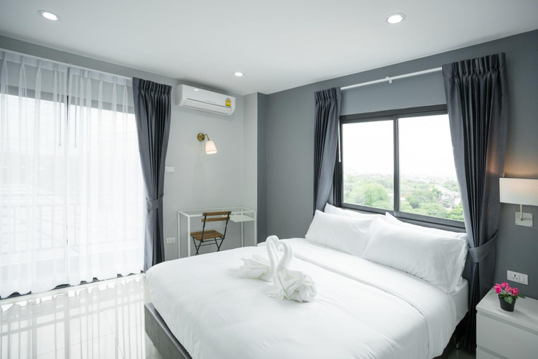 Bedroom 2, Im-aim Apartel Tha Sai Nonthaburi Thailand, Muang Nonthaburi
