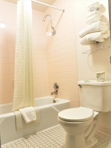 Bathroom 4, Motel 8 Laramie, Albany