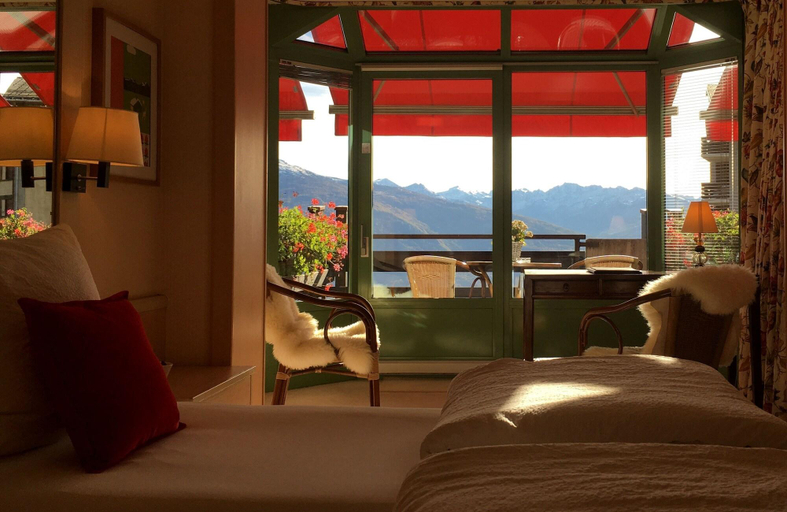 Bedroom 3, Hôtel de la Forêt, Sierre