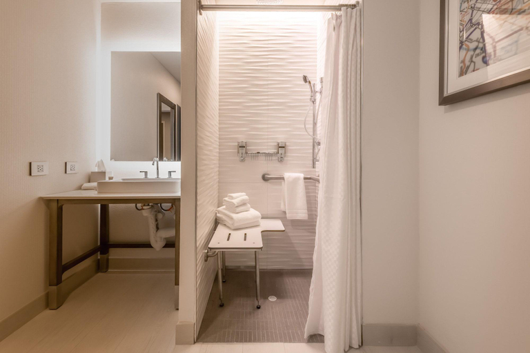 Bathroom 5, Element by Marriott Dallas Downtown East, Dallas