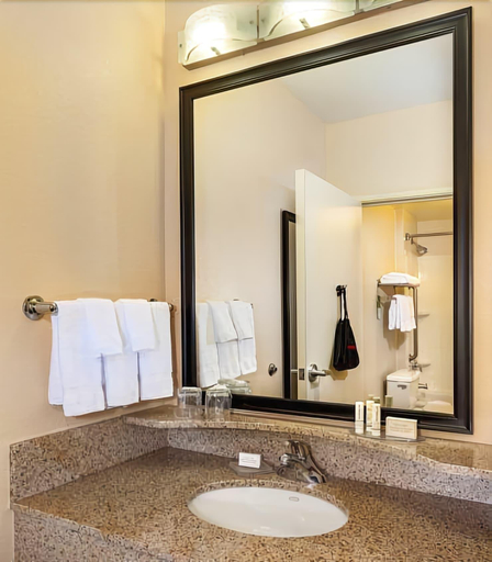 Bathroom 4, SpringHill Suites by Marriott Modesto, Stanislaus