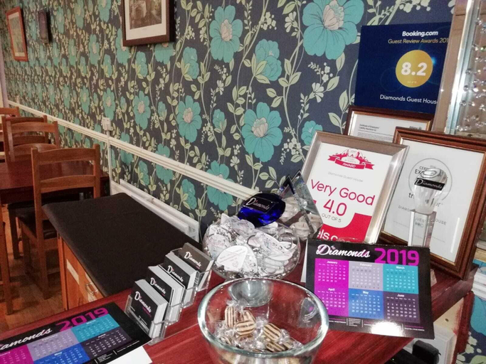 Food & Drinks, Diamonds Guest House, York
