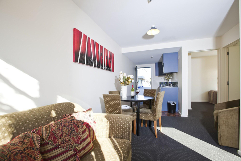 Bedroom 2, 298 Westside Motor Lodge, Christchurch