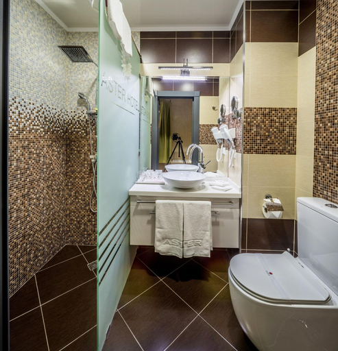 Bathroom 4, Aster Hotel Group Deluxe E, Tashkent City