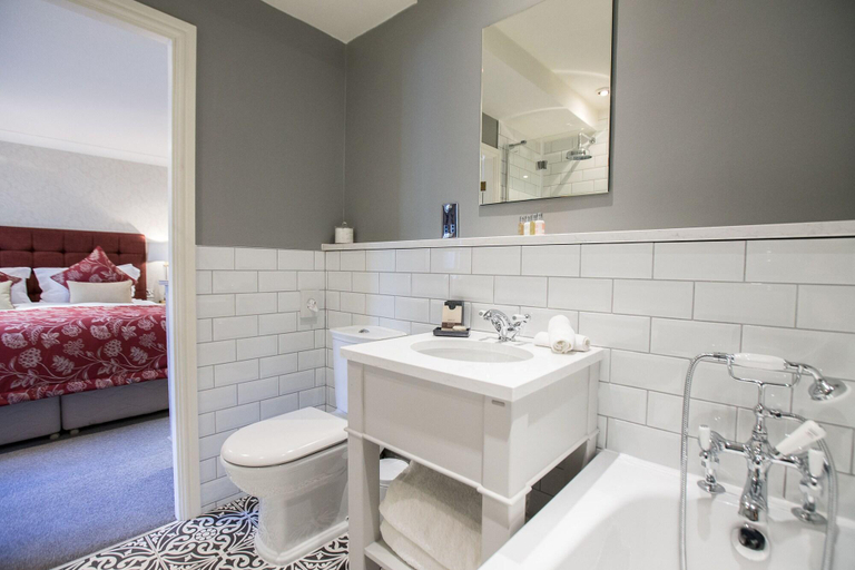 Bathroom 4, Rothay Manor Hotel, Cumbria