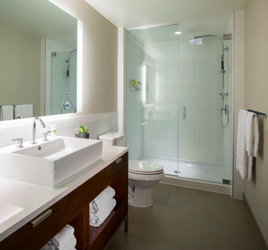 Bathroom 4, Element by Marriott Vancouver Metrotown, Greater Vancouver