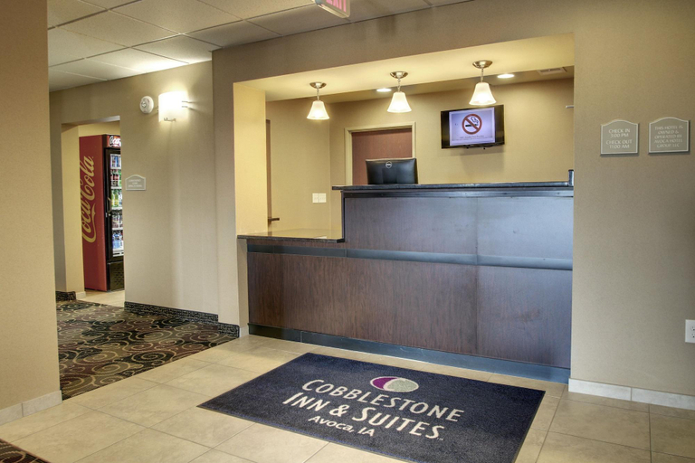 Public Area 2, Cobblestone Inn & Suites - Avoca, Pottawattamie