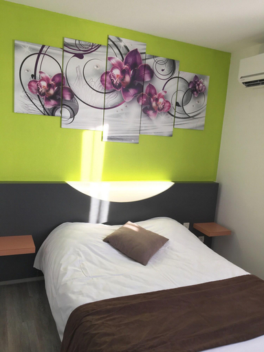Bedroom 3, Hotel Le Marais, Aube