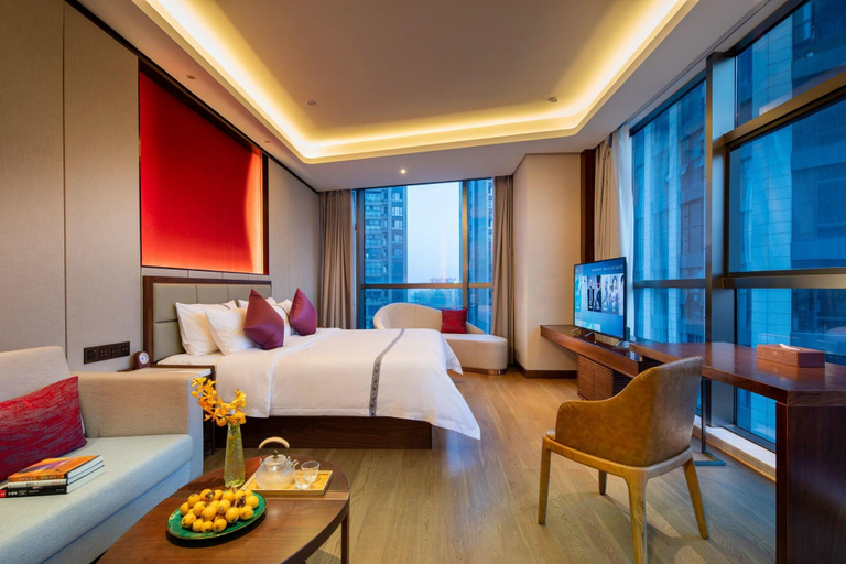 Bedroom 4, Fubang Lijia International Hotel, Jiaxing