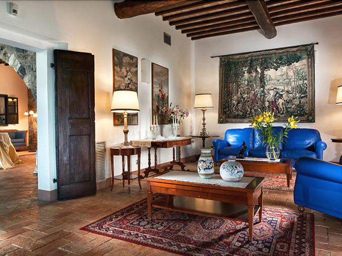 Public Area, Hotel Osteria Dell Orcia, Siena