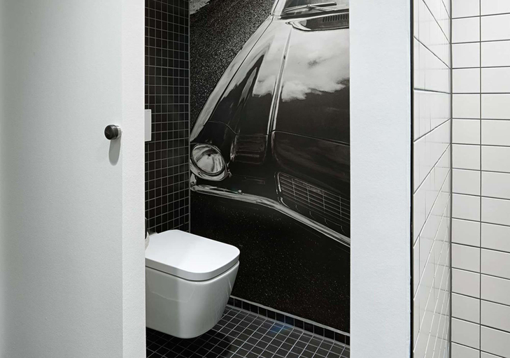 Bathroom, Panorama Waldenburg, Hohenlohekreis
