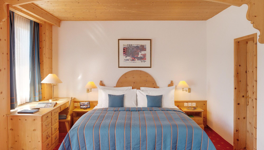 Bedroom 3, Morosani Posthotel, Prättigau/Davos