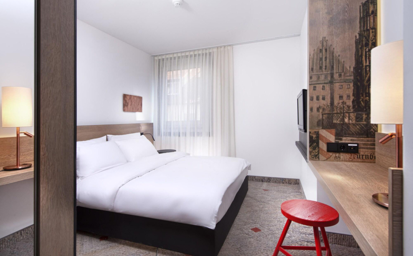 Bedroom 3, SORAT Hotel Saxx Nürnberg, Nürnberg