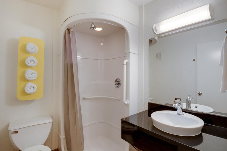 Bathroom 4, Motel 6 Bellingham, Whatcom