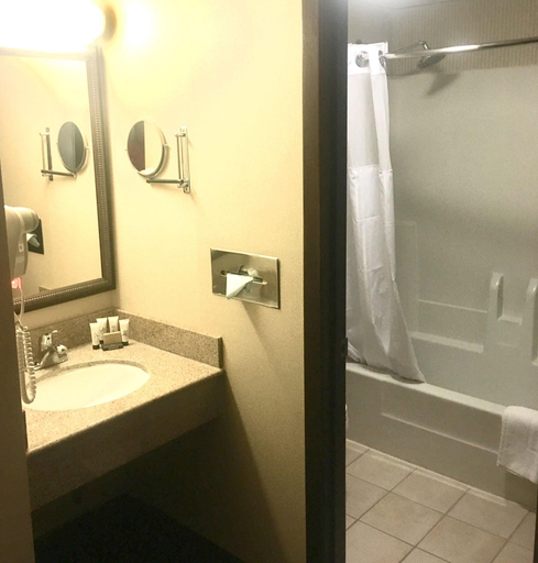 Bathroom, Inn At Chocolate Ave Surestay Collection By Bw, Dauphin