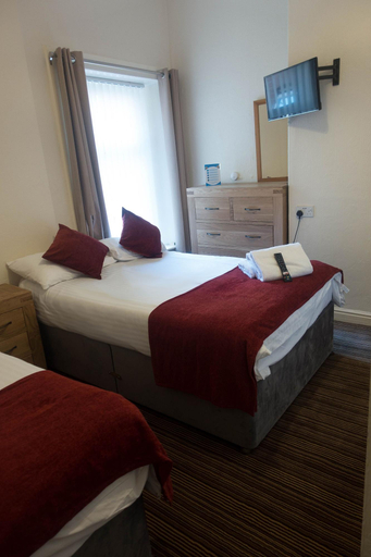Bedroom 4, The Kings Cross Hotel, Blackpool
