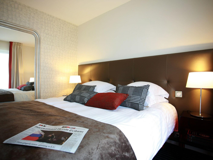 Bedroom 3, Hôtel La Résidence, Finistère