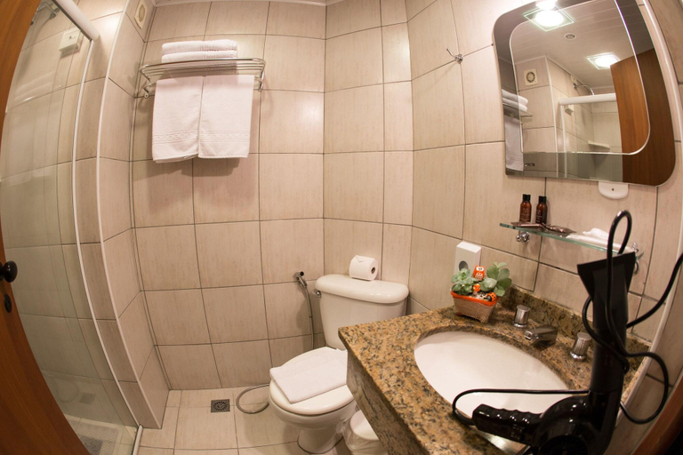 Bathroom 5, Palazzo Real Flat Hotel, Campo Limpo Paulista