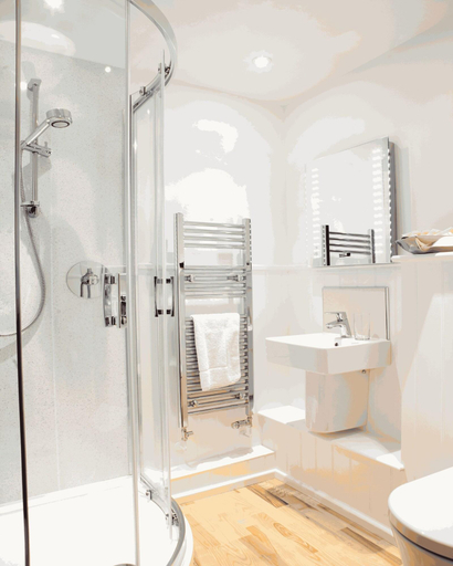 Bathroom 3, The Victoria Inn, Cornwall