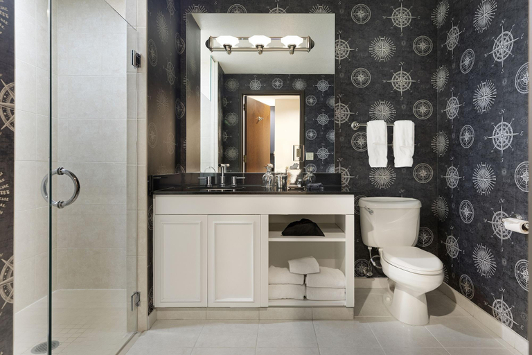 Bathroom 4, Des Lux Hotel, Polk
